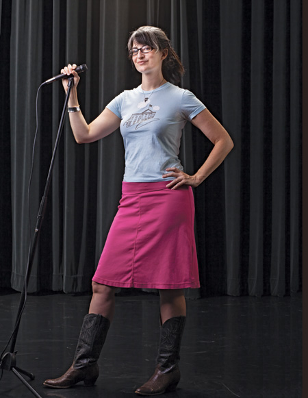 Poet Karen Finneyfrock is queen of the spoken word.