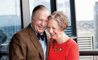 Charlie and Benita Staadecker share a love for funding new art, including a Seattle Symphony premiere this month