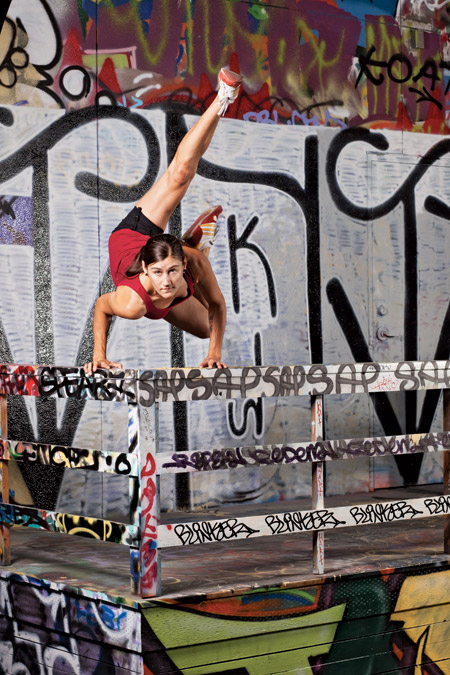 Dancer Ellie Sandstrom takes moving and shaking to the max.