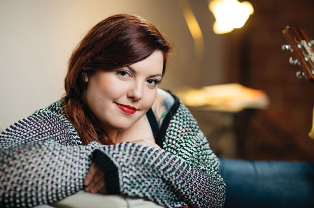 “Same Love” singer Mary Lambert in her Belltown apartment PHOTO CREDIT: JOHN VICORY 